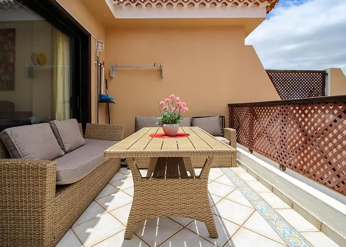 Beautiful Penthouse Apartment With Heated Swimming Pool Golf Del Sur